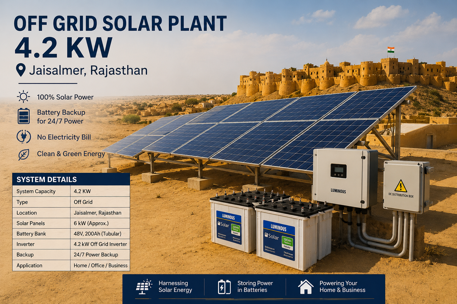 Battery Solar System